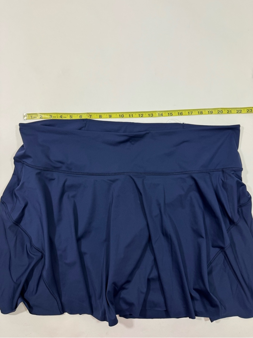 New Athleta Ace Tennis Skort 15.5 Inch Blue - Picture 8 of 8